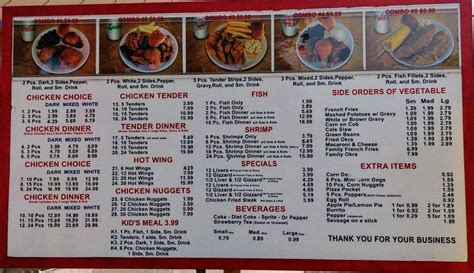 lisa's chicken menu|lisa's fried chicken menu.